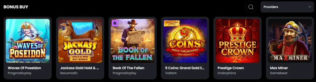 Bonus Buy Slots: Direct Feature Access